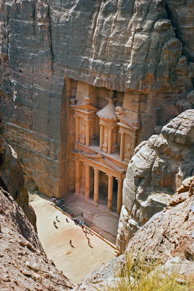 Petra desde la montaña — Foto de Stock