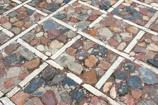 石造りの舗装のフラグメント — ストック写真