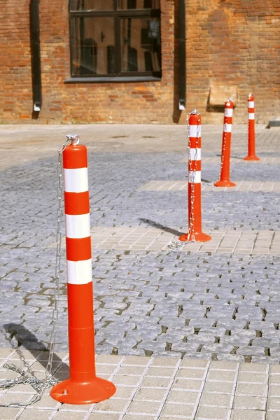 Car parking in the yard — Stock Photo, Image