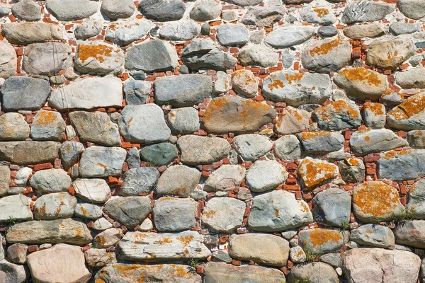 Die Struktur der Mauern des antiken Festungsturms — Stockfoto
