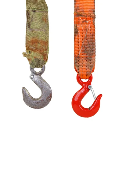 Две старые веревки — стоковое фото