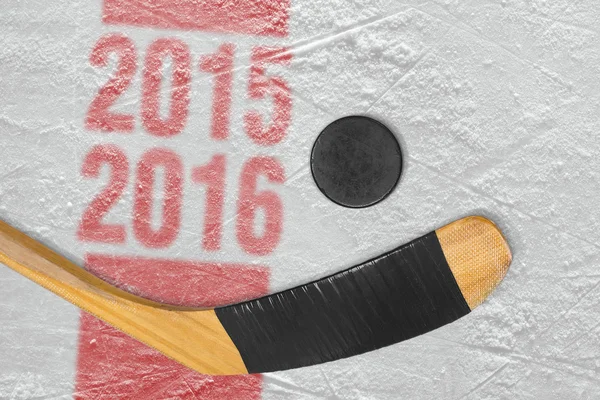 2015-2016 hockey season — Stock Photo, Image