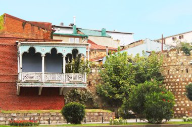 Eski Tiflis Caddesi, Georgia. Eski şehir büyük bir turistik olduğunu