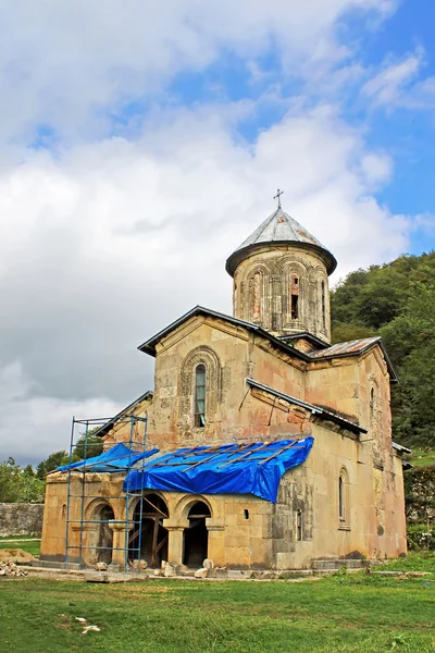 One little church of old orthodox monastery Gelati near Kutaisi - Georgia. Unesco place — Stock Photo, Image