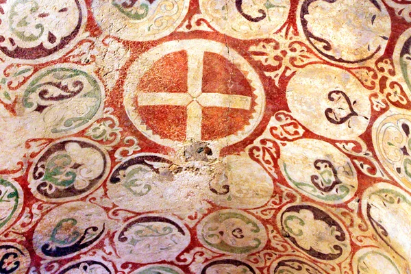 Murales sul soffitto della chiesa di San Nicola, Demre, Turchia — Foto Stock