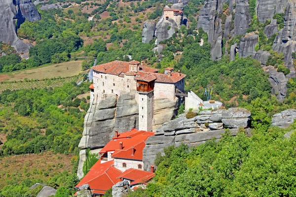 Visící klášter v Meteoře kalampaka v Řecku — Stock fotografie