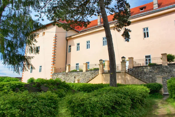 Castelo Uzhhorod Medieval Verão Ucrânia — Fotografia de Stock