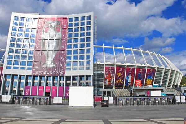 Kyiv Ukraine Haziran 2012 Olimpiyat Stadyumu Nsc Olimpiysky Avrupa 2012 — Stok fotoğraf