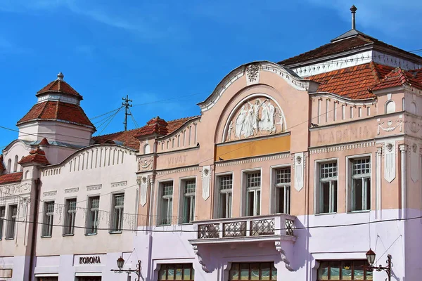 Uzhhorod Ucrania Mayo 2013 Edificio Histórico Parte Central Ciudad Donde — Foto de Stock