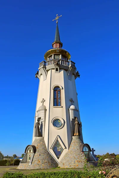 Campanario San Daniel Complejo Templos Ortodoxos Cristianos San Eugenio Pueblo — Foto de Stock