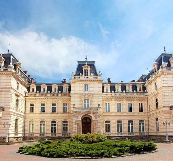 Palacio Potocki en Lviv, Ucrania. Actualmente - Galería Nacional de Arte de Lviv — Foto de Stock