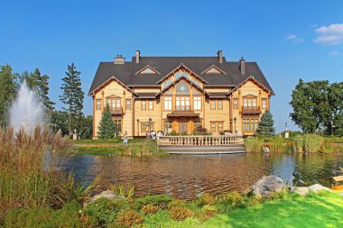 mezhyhirya - eski özel konut, eski Başkan yanukovich, şimdi açık kamu, Kiev region, Ukrayna