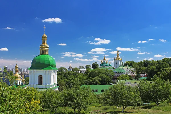 On the territory of famous Pechersk Lavra Monastery in Kyiv, Ukraine — Stock Photo, Image