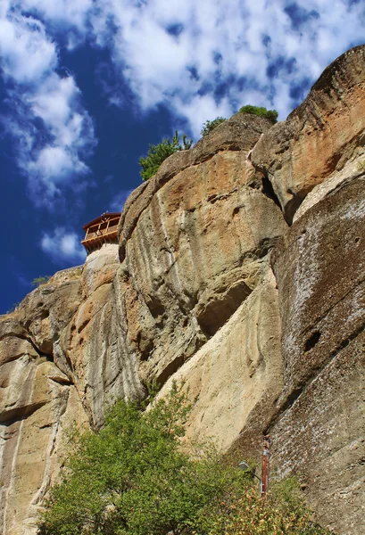 Balcony of Meteora Monastery on the top of mountain, Greece — Stock Photo, Image