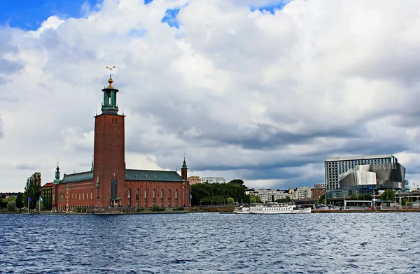 City hall, stockholm, İsveç — Stok fotoğraf