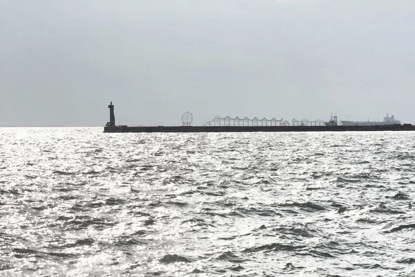 Leuchtturm in Thessaloniki, Griechenland — Stockfoto