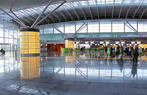 Международный аэропорт "Борисполь" в Киеве
