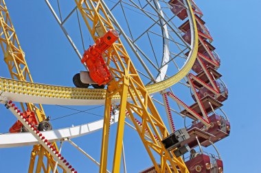 Ukrayna, Odessa, Shevchenko Park en büyük dönme dolap