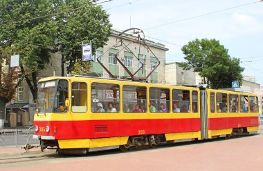 Çek yapımı Tatra tramvaylar Vinnitsa, Ukrayna