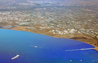 Uçaktan Thessaloniki