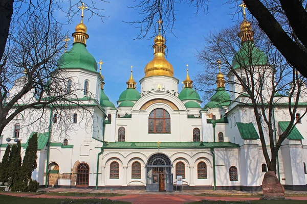 Catedral de Santa Sofia em Kiev, Ucrânia — Fotografia de Stock