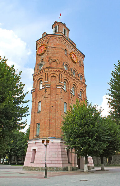 Old fire tower with clock (1911), Vinnytsia, Ukraine