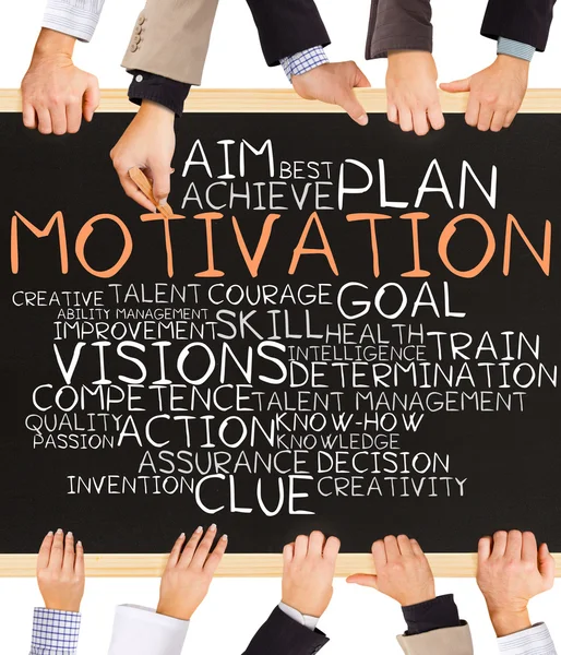 MOTIVATION concept words — Stock Photo, Image