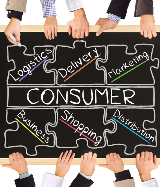 Concetto di consumatore — Foto Stock