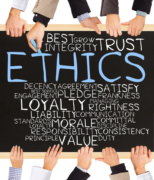 ETHICS concept words — Stock Photo, Image