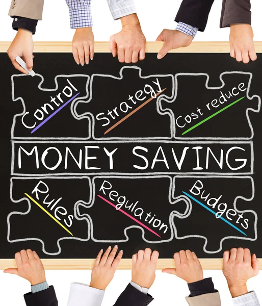 MONEY SAVING concept words — Stock Photo, Image