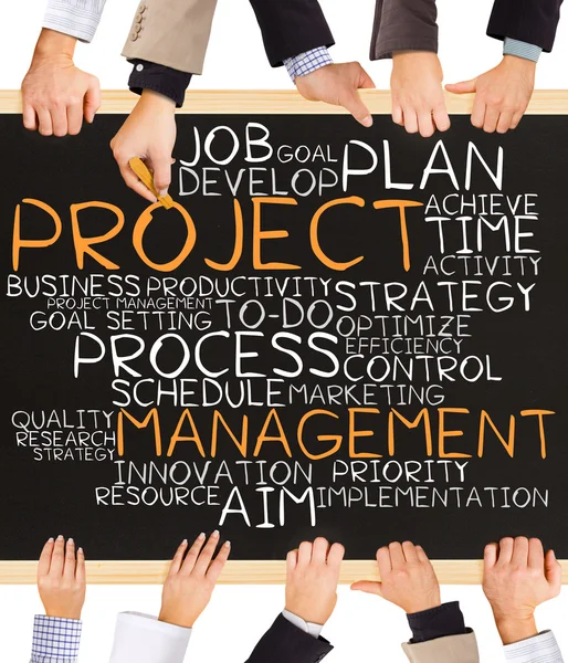 Project Management concept woorden — Stockfoto