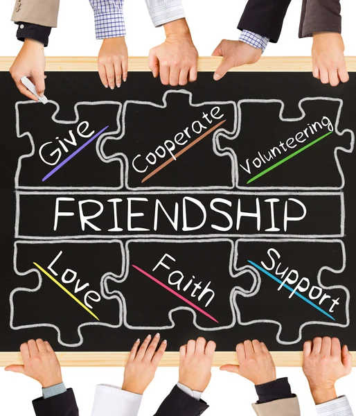 FRIENDSHIP concept words — Stock Photo, Image