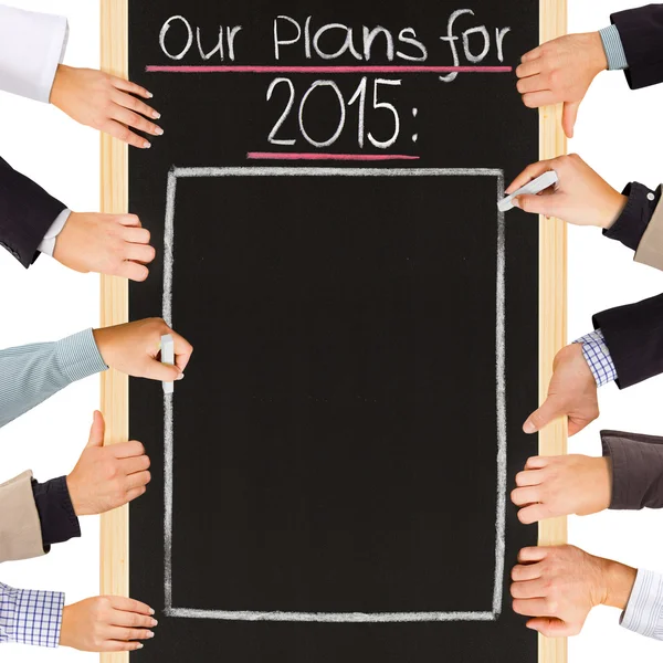 Pläne für 2015 — Stockfoto