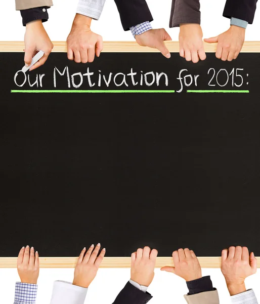 Motivations list — Stock Photo, Image