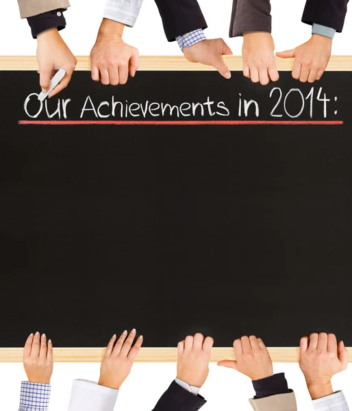 Achievements list — Stock Photo, Image