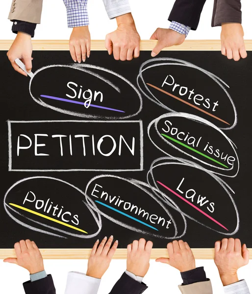 Petitionskonzept — Stockfoto