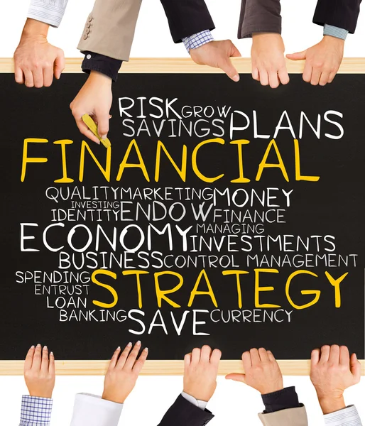 FINANCIAL strategy — Stock Photo, Image
