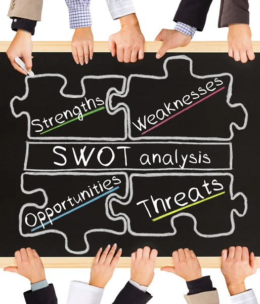 Concepto de Swot — Foto de Stock