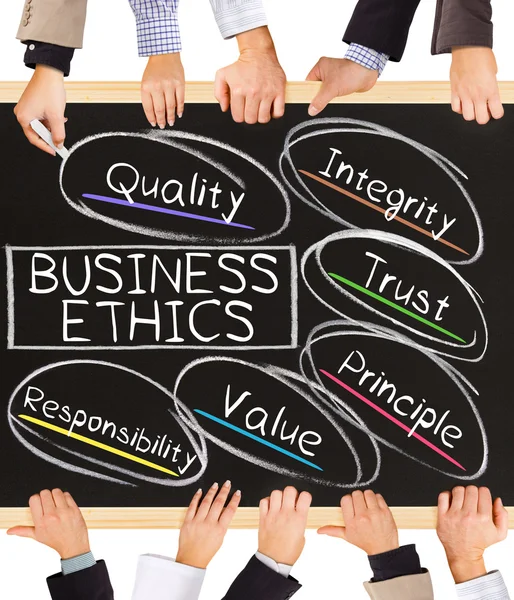 BUSINESS ETHICS concept — Stock Photo, Image