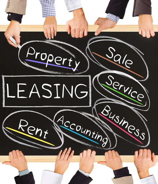 Concetto di leasing — Foto Stock