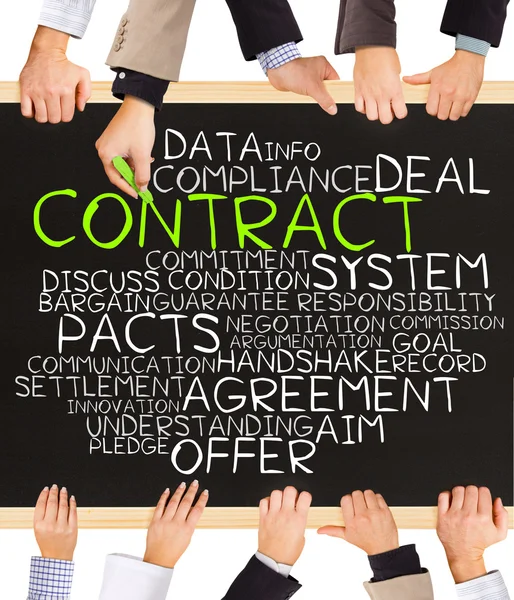 CONTRACT concept — Stock Photo, Image
