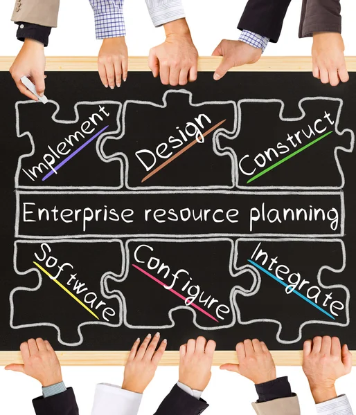Planificación de recursos empresariales —  Fotos de Stock