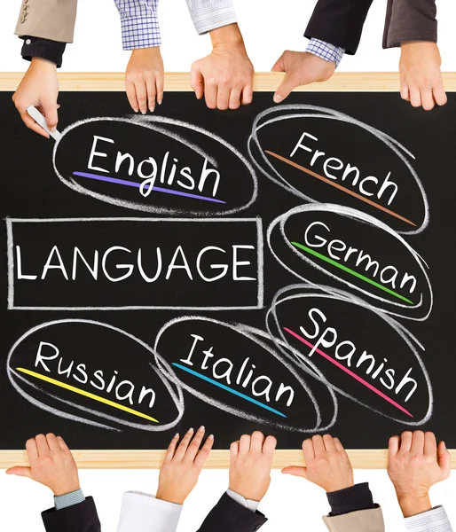 LANGUAGE concept words — Stock Photo, Image