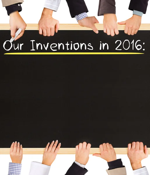 Our Inventions concept — Stock Photo, Image