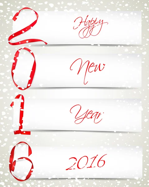 Nouvel an 2016 — Image vectorielle