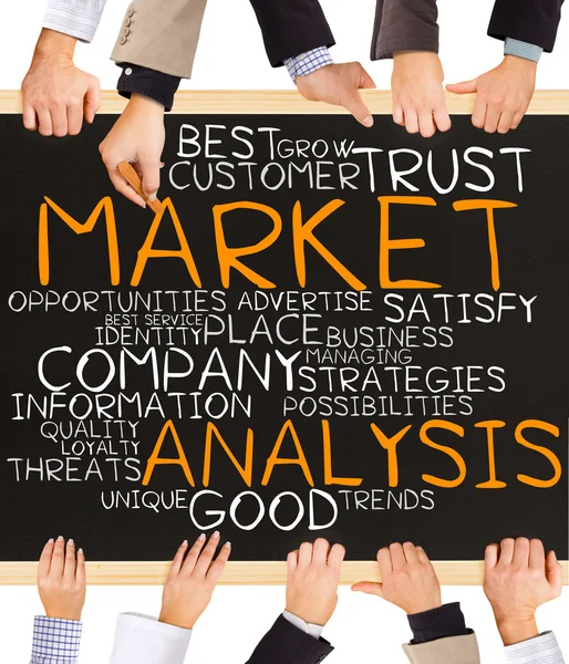 Conceito de análise de mercado — Fotografia de Stock