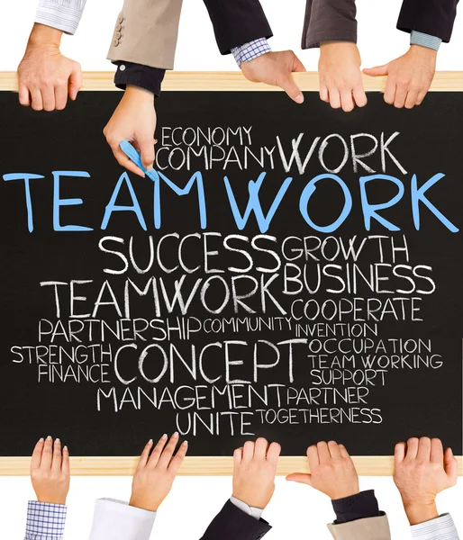 Palabras conceptuales TEAMWORK —  Fotos de Stock