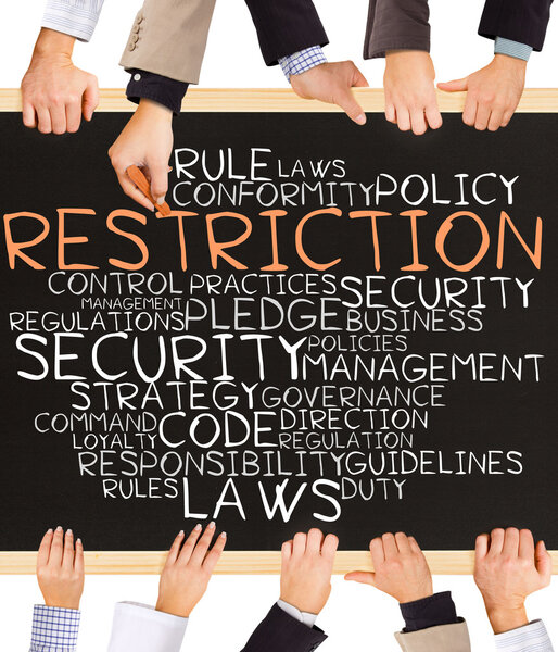 RESTRICTION concept words
