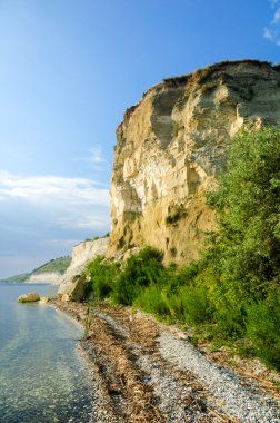 Cliff, Saratov bölgesi, Rusya Razin Stepan
