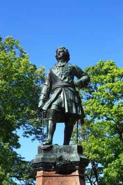 Ben kronstadt Peter için anıt